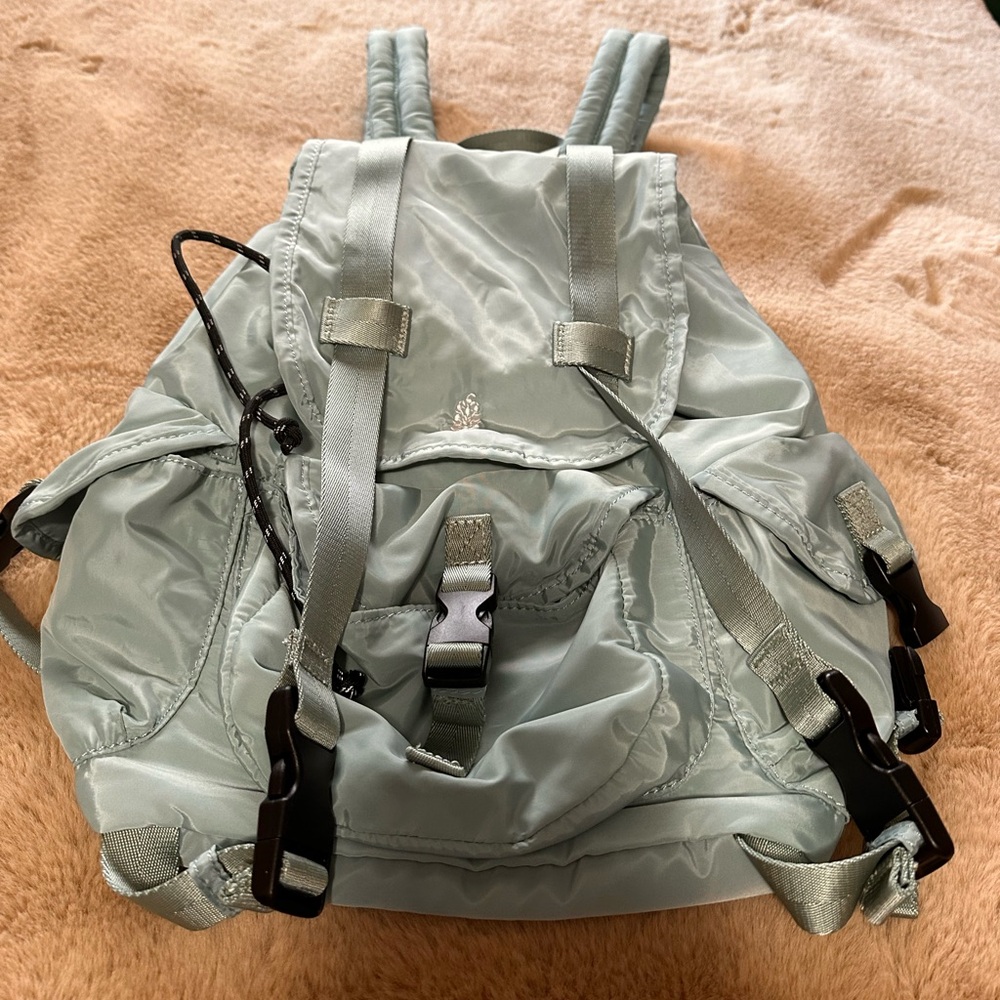 Free People Light Blue Backpack - Picture 2 of 7